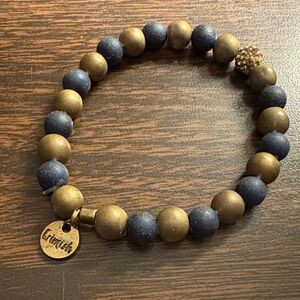 Erimish Midnight Blue and Gold Bracelet